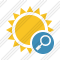 Sun Search Icon