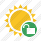 Sun Unlock Icon