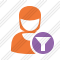 User Woman 2 Filter Icon