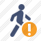 Walking Warning Icon