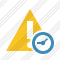 Warning Clock Icon