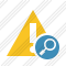 Warning Search Icon