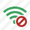 Wi Fi Green Block Icon