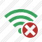 Wi Fi Green Cancel Icon