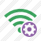 Wi Fi Green Settings Icon