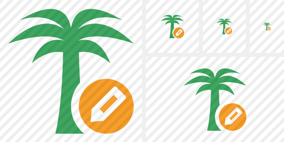 Palmtree Edit Icon