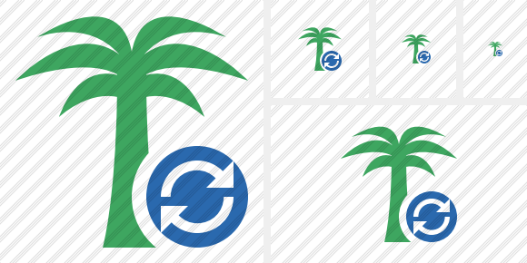 Palmtree Refresh Icon