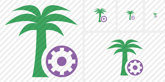 Palmtree Settings Icon