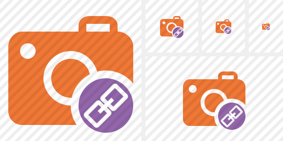 Photocamera Link Icon