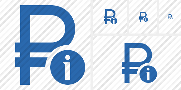 Icone Ruble Information