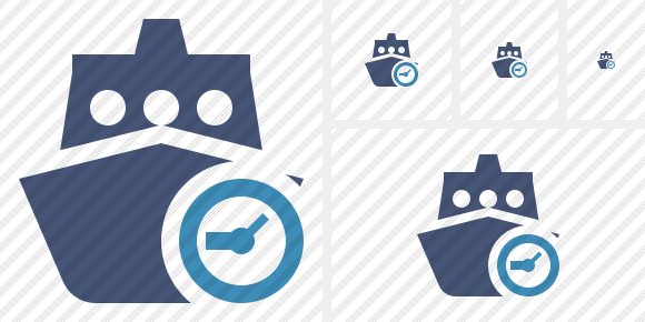 Ship 2 Clock Icon