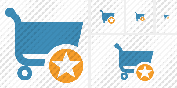 Shopping Star Icon