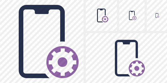 Icone Smartphone 2 Settings