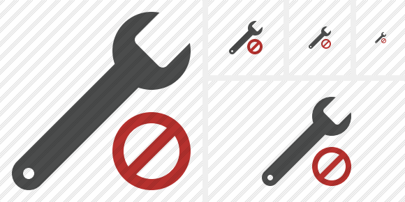 Spanner Block Icon