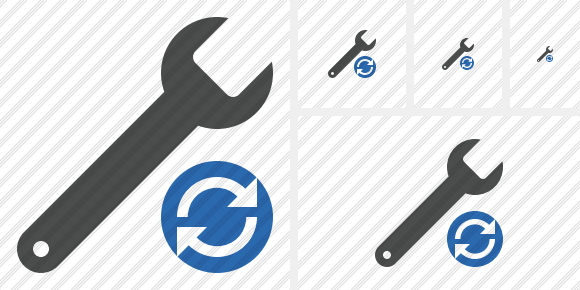 Spanner Refresh Icon