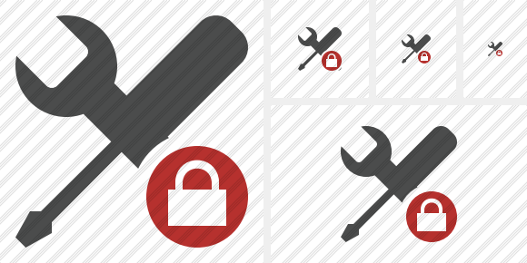 Tools Lock Icon