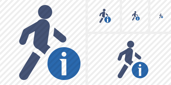 Walking Information Icon