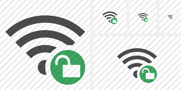 Wi Fi Unlock Icon