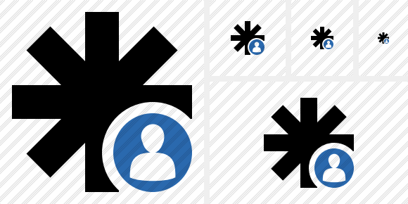 Asterisk User Icon