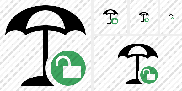 Beach Umbrella Unlock Icon