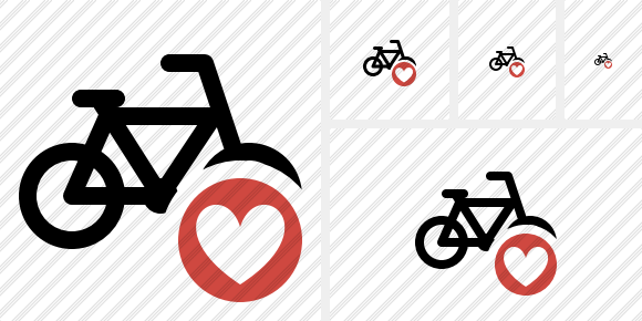 Bicycle Favorites Icon