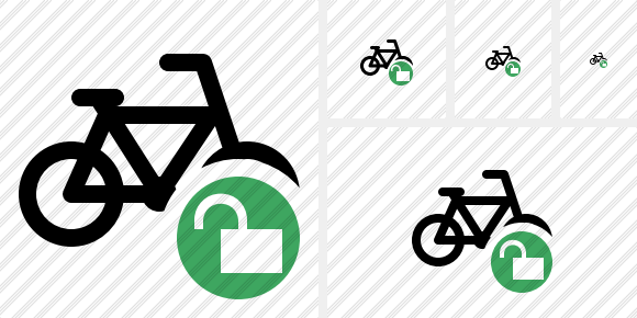 Bicycle Unlock Icon