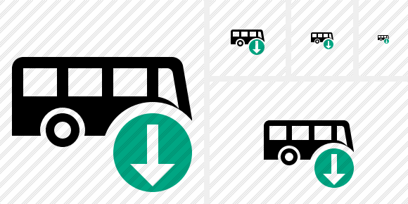 Bus Download Icon