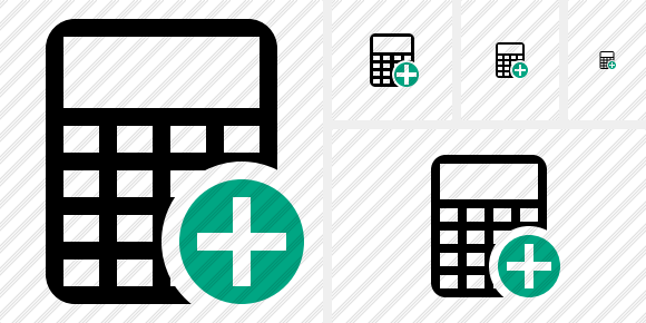 Calculator Add Icon