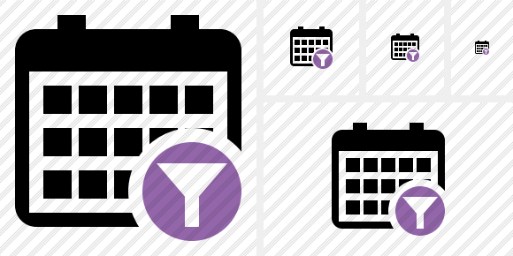 Calendar Filter Icon