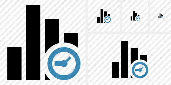 Icone Chart Clock