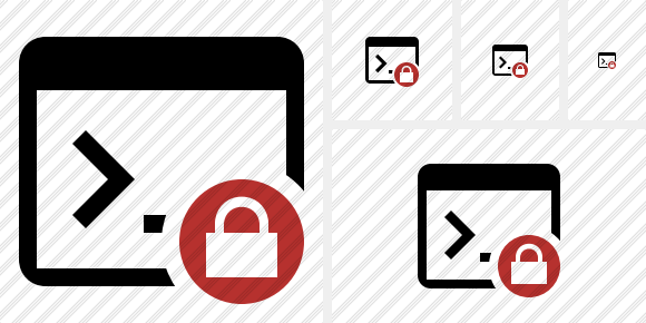 Icone Command Prompt Lock