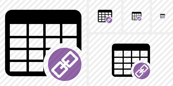 Icone Database Table Link