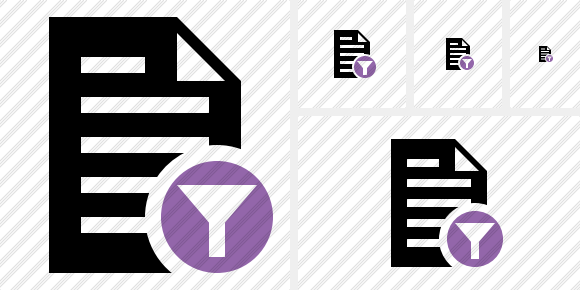 Icone Document Filter