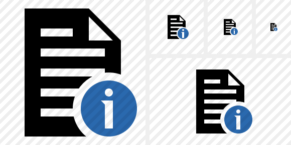 Icone Document Information