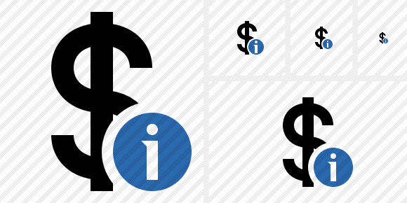 Dollar Information Icon