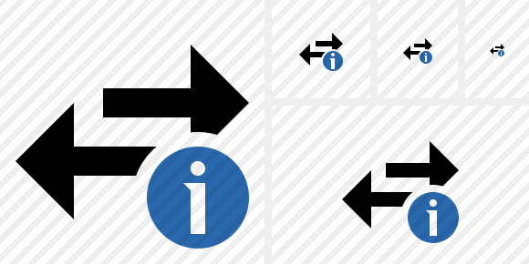 Icone Exchange Horizontal Information