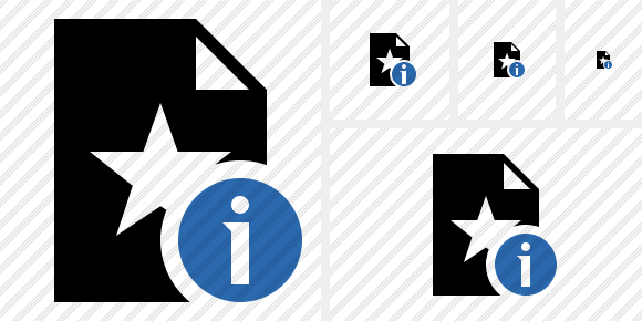 File Star Information Icon