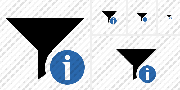 Icone Filter Information