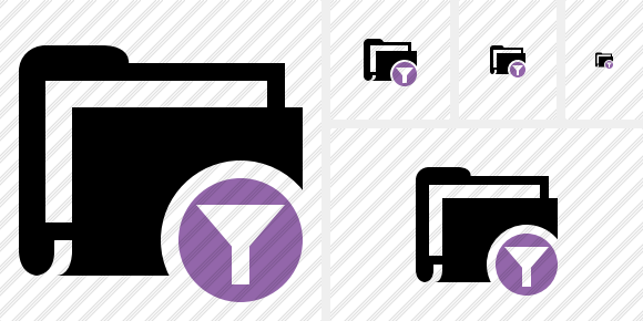 Icone Folder Documents Filter