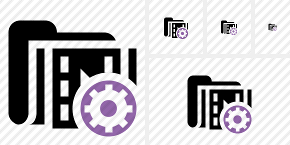 Icone Folder Movie Settings