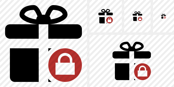 Gift Lock Icon