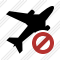Airplane Block Icon