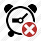 Alarm Clock Cancel Icon