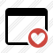 Application Favorites Icon