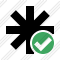 Asterisk Ok Icon