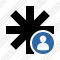 Asterisk User Icon