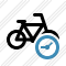 Bicycle Clock Icon