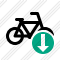 Bicycle Download Icon