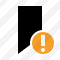 Bookmark Warning Icon