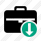 Briefcase Download Icon